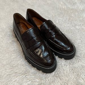 Franco Sarto Women's Black Loafers